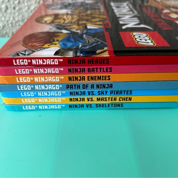 LEGO Ninjago Masters of Spinjitzu HC Books Great Condition set of 7 hardcover - Picture 2 of 4